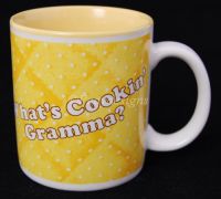 Enesco WHATS COOKIN GRAMMA? Coffee Mug Vintage 85